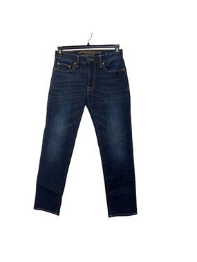 American Eagle Slim Straight Extreme Flex Jeans SZ 29x30 Blue Denim Mens Casual